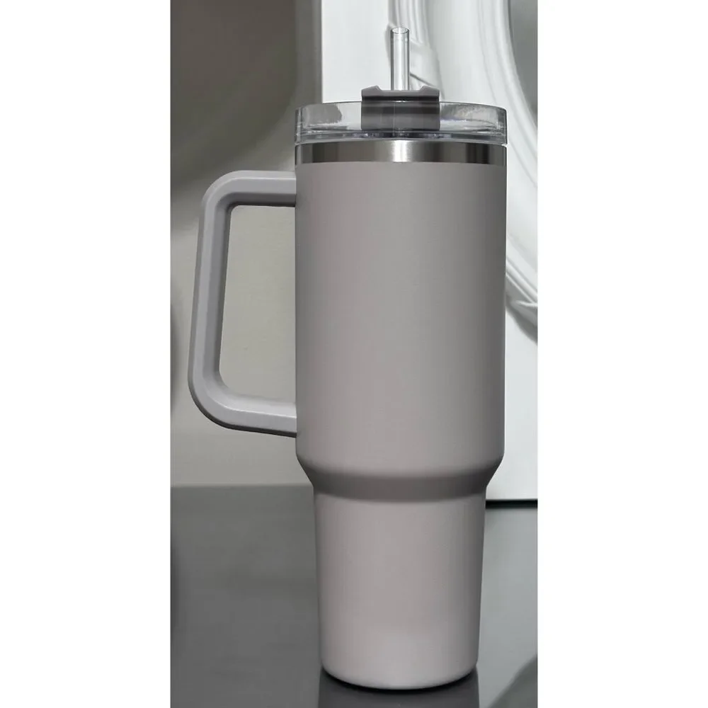 Stanley Adventure Quencher 40oz‎ Stainless Steel Tumbler- ASH - Picture 4 of 6